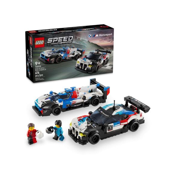 Lego Speed Champions Bmw M4 Gt3 + BMW M Hybrid για 9+ Ετών (76922) (LGO76922) έως 12 άτοκες Δόσεις