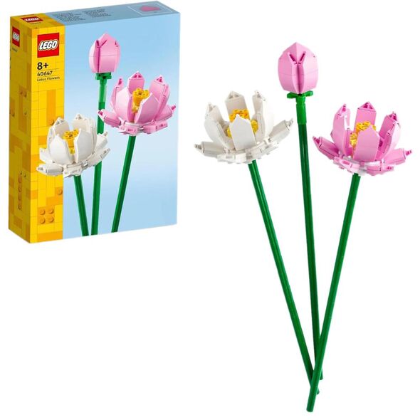 Lego Lotus Flowers για 8+ ετών (40647) (LGO40647) έως 12 άτοκες Δόσεις