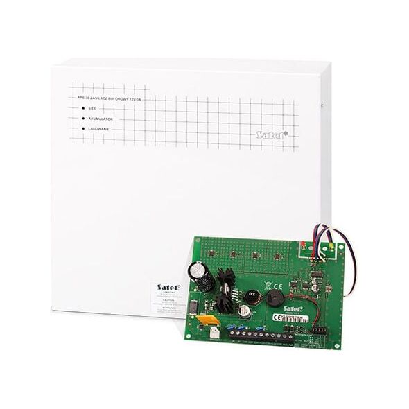 Satel Zasilacz buforowy APS-30 12V Biały