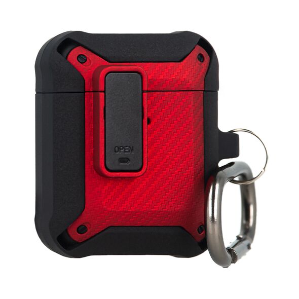 Case for Airpods 4 with ANC Nitro red 5906961927545