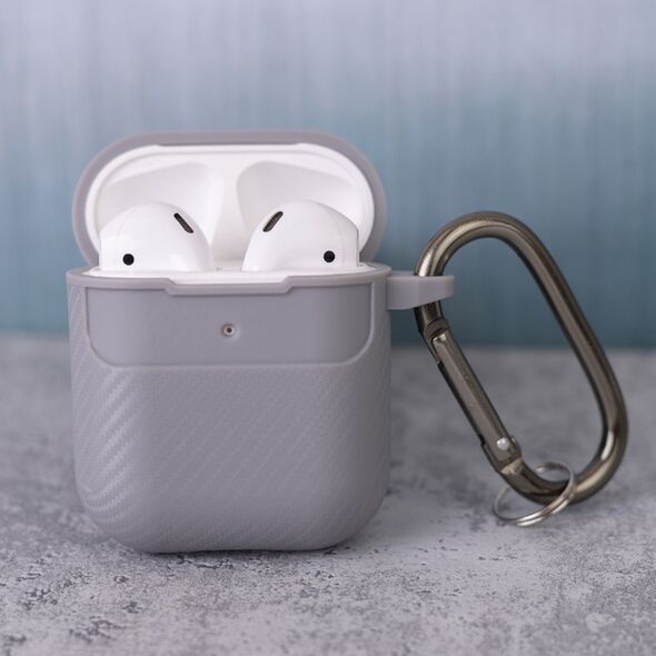 Carbon case for Airpods 4 with ANC grey 5906961927514