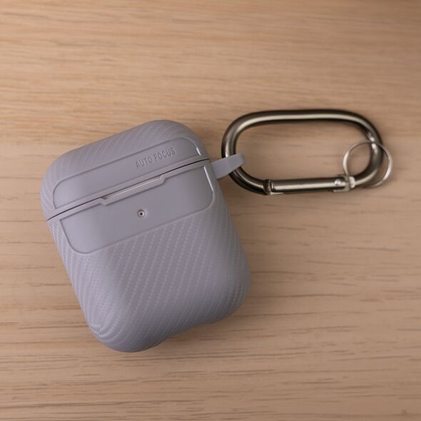 Carbon case for Airpods 4 with ANC grey 5906961927514