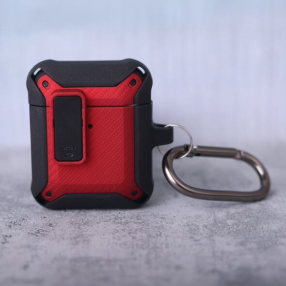 Case for Airpods 4 with ANC Nitro red 5906961927545
