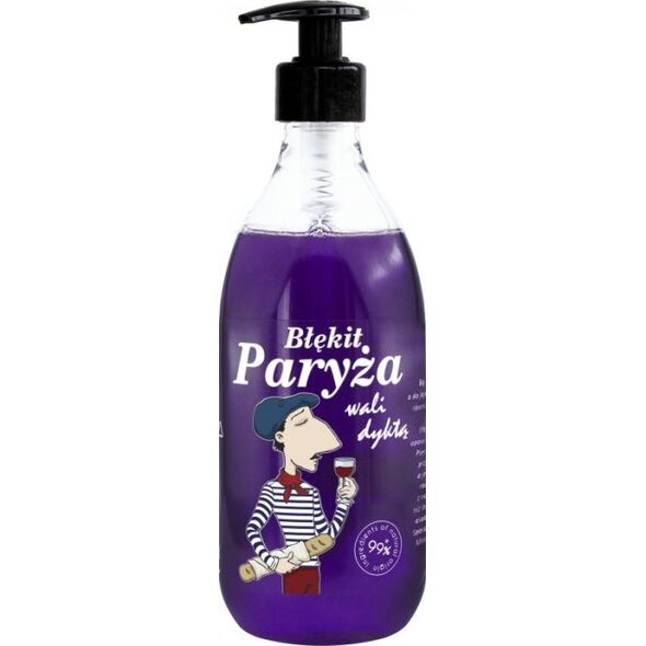 LaQ LaQ Shots! Błękit Paryża żel do mycia ciała i rąk 500ml
