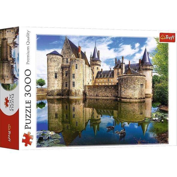 Trefl Puzzle 3000el Zamek w Sully-sur-Loire 33075 Trefl p4