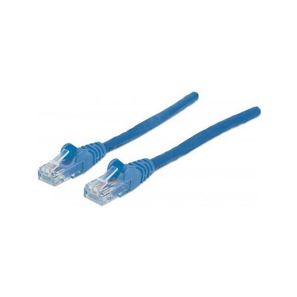 Intellinet Network Solutions Patchcord Cat6, UTP, 0.5m, niebieski, 10 sztuk (342568-10P)