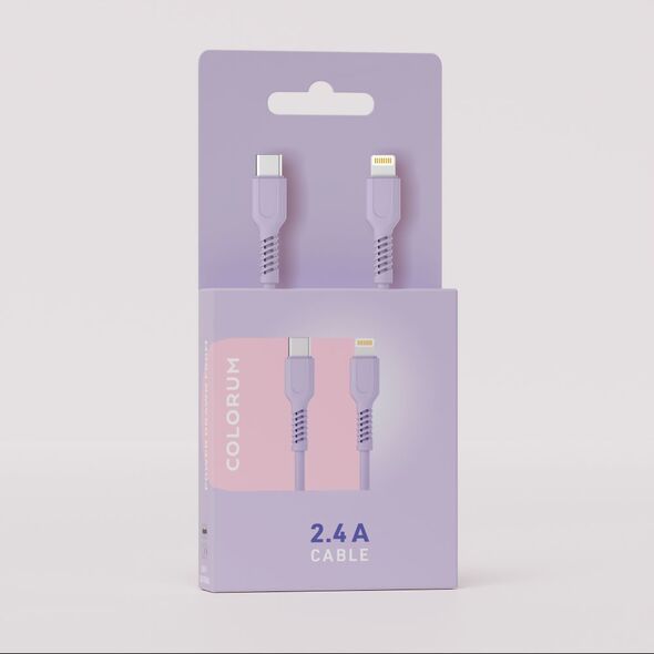 COLORUM cable USB-A - USB-C 1,8m 3A CK60-AC-05 xYellow 5907457718548