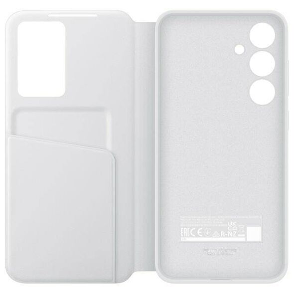 Original Case SAMSUNG GALAXY S24 FE Smart View Wallet Case (EF-ZS721CWEGWW) white 8806095768410