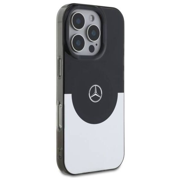 Original Case IPHONE 16 PRO Mercedes Hardcase Double Layer BiColor MagSafe (MEHMP16L23HBIGK) black 3666339326425