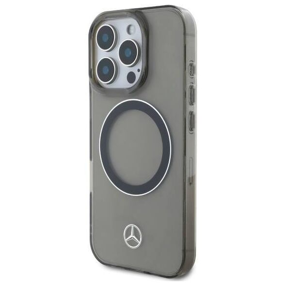 Original Case IPHONE 16 PRO BMWHardcase Silver Ring MagSafe (MEHMP16L23HUOSK) black 3666339325947