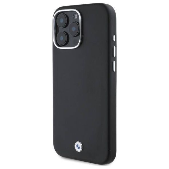 Original Case IPHONE 16 PRO BMW Hardcase Signature Full Wrapped Metal MagSafe (BMHMP16L23PUFWK) black 3666339323660