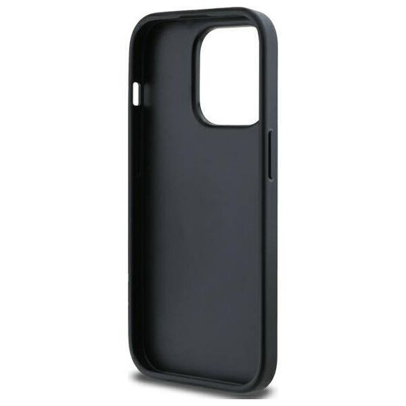 Original Case IPHONE 14 PRO MAX DKNY Quilted Stack Logo (DKHCP14XPQDSLK) black 3666339260941