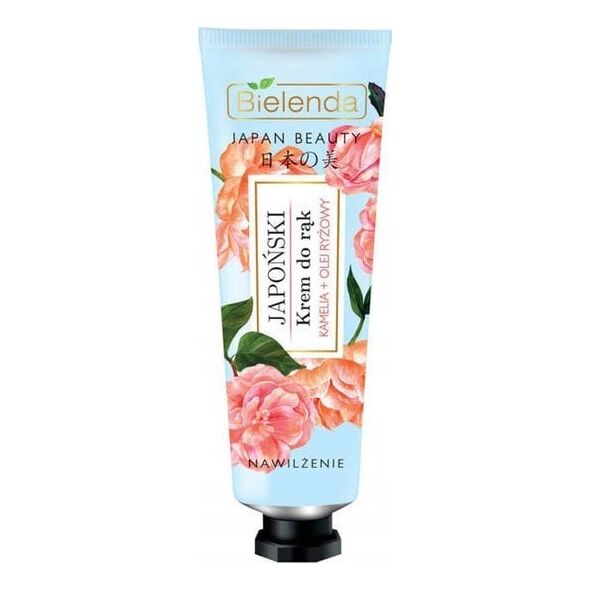 Bielenda Bielenda Japan Beauty Japoński krem do rąk Kamelia + Olejek ryżowy 50ml