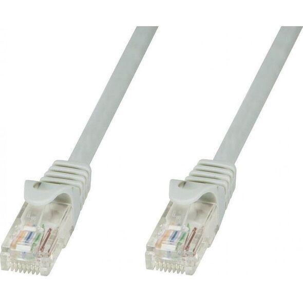 Techly Techly ICOC CCA5U-100T kabel sieciowy Szary 10 m Cat5e U/UTP (UTP)