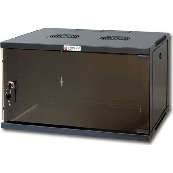 Szafa Techly Techly 101577 Szafa wisząca rack 19" 9U 540x450, zmontowana, czarna