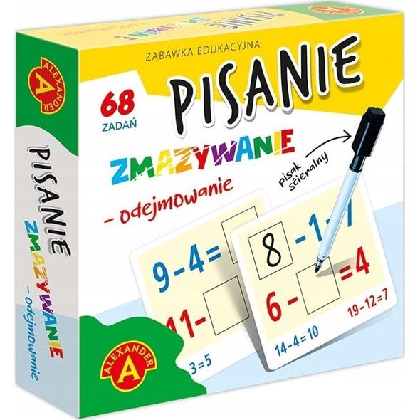 Alexander Zestaw Pisanie Zmazywanie - Odejmowanie