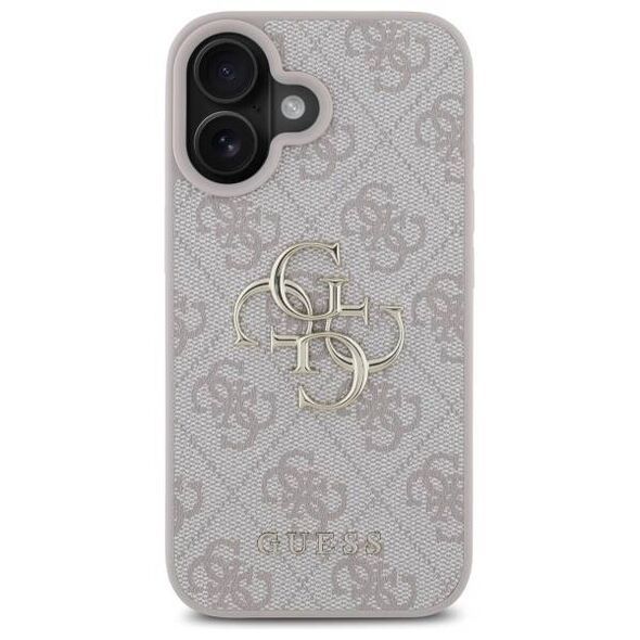 Guess case for iPhone 16 6,1&quot; GUHCP16S4GMGPI 4G Big Logo pink 3666339327644