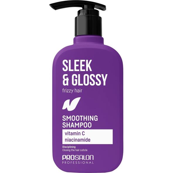 Chantal PROSALON Sleek & Glossy Wygładzający szampon do włosów 375 ml