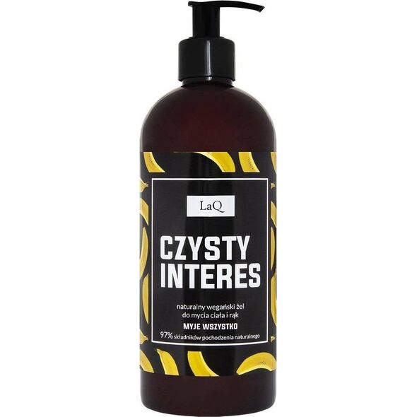 LaQ Żel do mycia ciała i rąk Czysty Interes 400ml