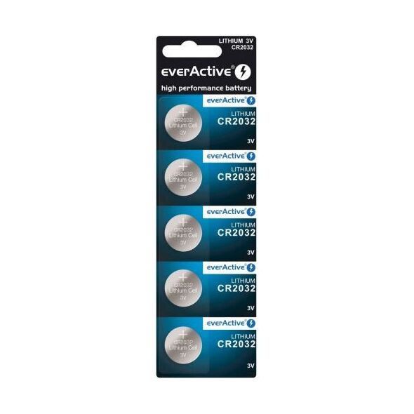 EverActive Bateria CR2032 210mAh 5 szt.