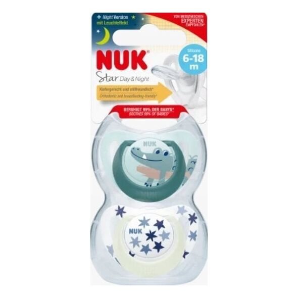 NUK NUK SMOCZEK USP 2EL 6-18M D&N CROCO 10176290 1/6