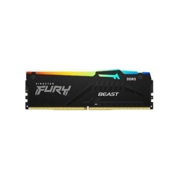 Pamięć Kingston Fury Beast RGB, DDR5, 16 GB, 6000MHz, CL36 (KF560C36BBE2A-16)