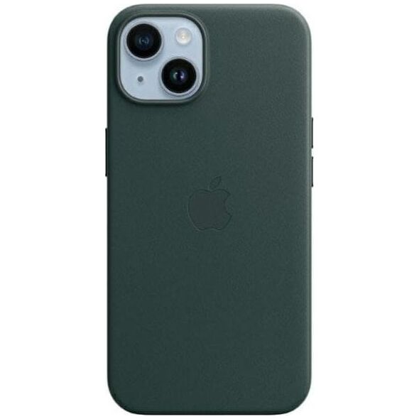 Apple Etui Apple MPP53FE/A iPhone 14 6.1"       MagSafe zielony/forest green Leather Case