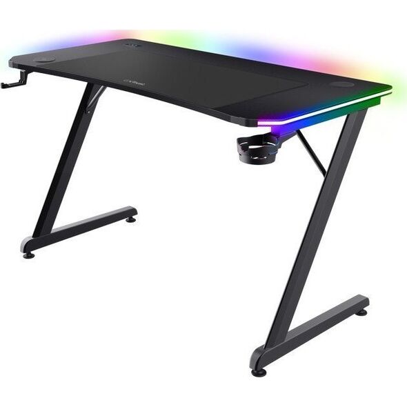Biurko Trust TRUST Herní stůl GXT 710 Luminus Pro RGB