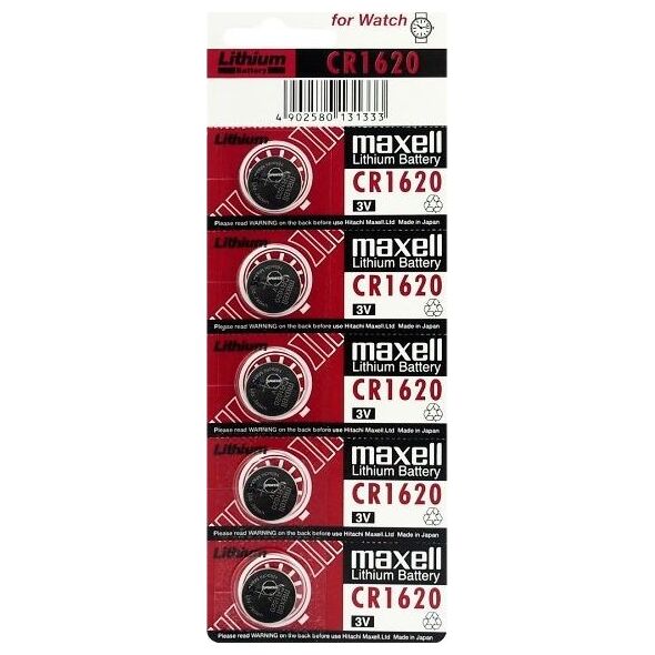 Maxell Bateria CR1620 5 szt.