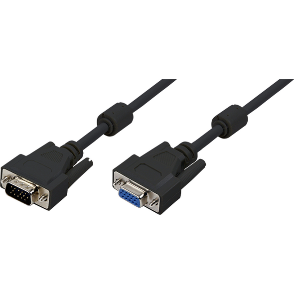 Kabel LogiLink D-Sub (VGA) - D-Sub (VGA) 10m czarny (CV0019)