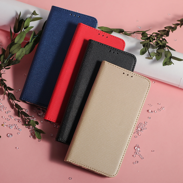 Smart Magnet case for Motorola Moto G35 navy blue 5906961917522