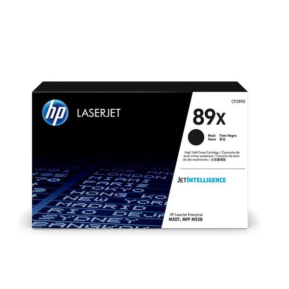 HP 89X LaserJet Black Toner HC (10k) (CF289X) (HPCF289X) έως 12 άτοκες Δόσεις