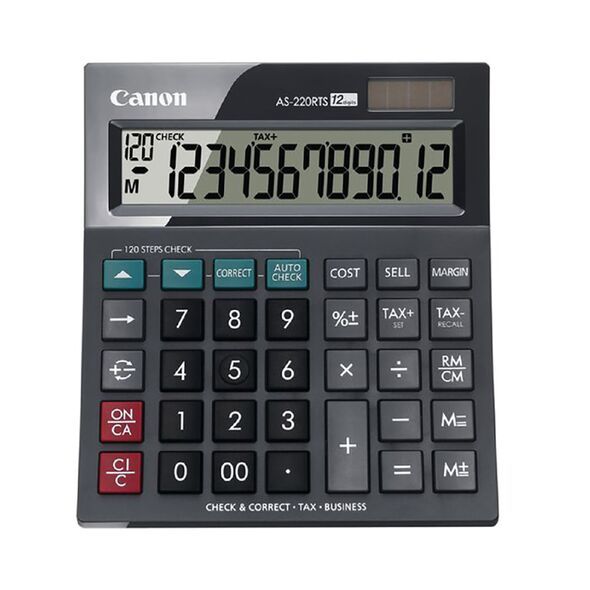 CANON AS220RTS 12 DIGIT CALCULATOR (4898B001AB) (CANAS220RTS) έως 12 άτοκες Δόσεις