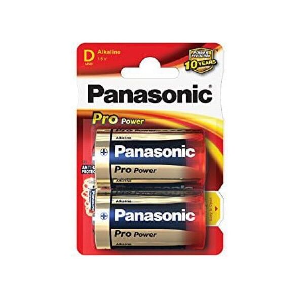 Panasonic Bateria Pro Power D / R20 2 szt.