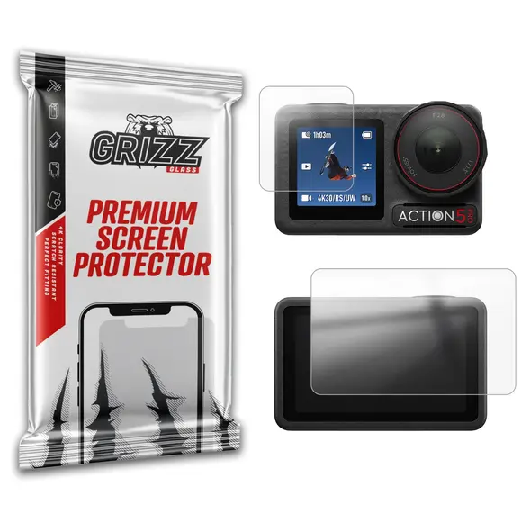 GrizzGlass PaperScreen DJI Osmo Action 5 Pro