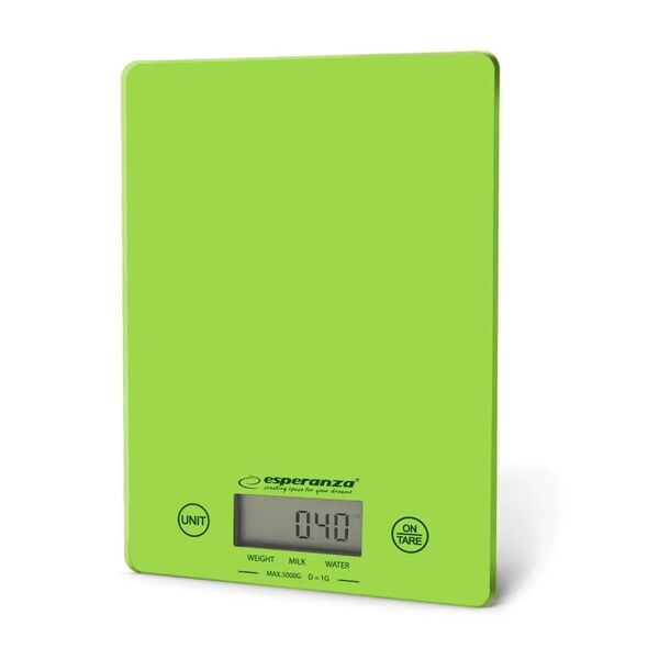 Esperanza G Ψηφιακή Ζυγαριά Κουζίνας 1gr/5kg Green Yellow (EKS002G) (ESPEKS002G) έως 12 άτοκες Δόσεις