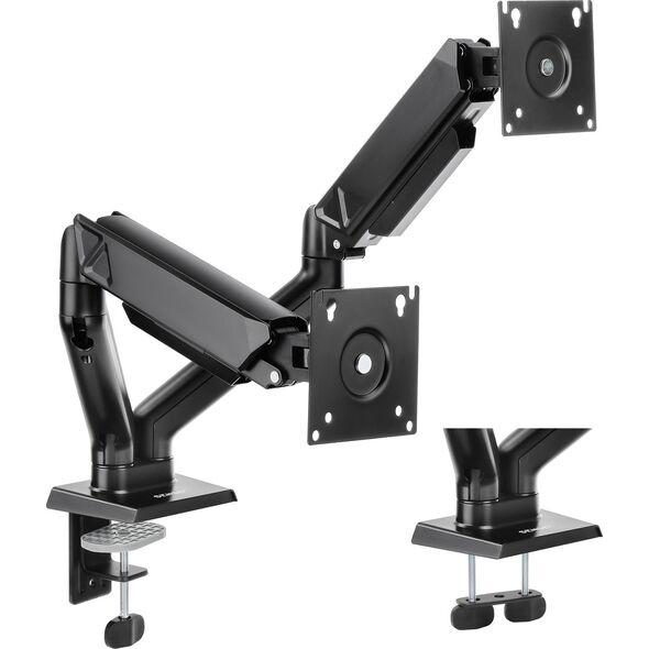 SENSE7 Uchwyt biurkowy na 2 monitory 17"-32" HANG DOUBLE