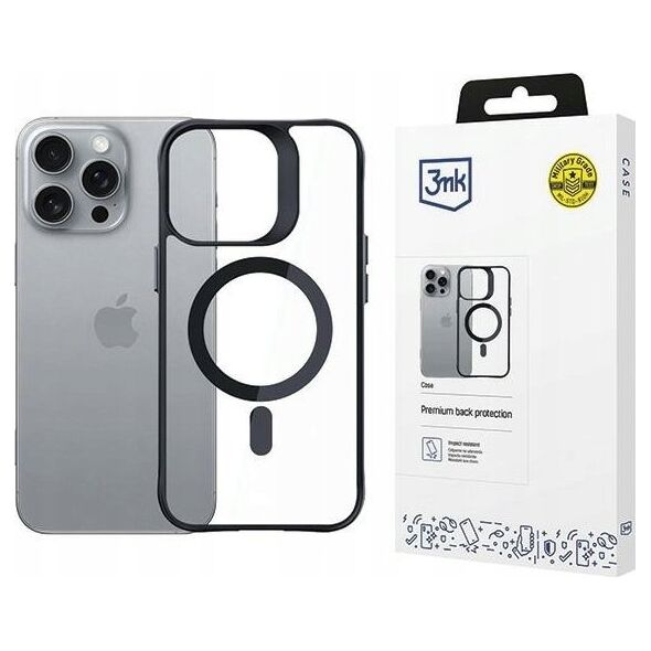 3MK Apple iPhone 16 Pro - 3mk Satin Armor MagCase