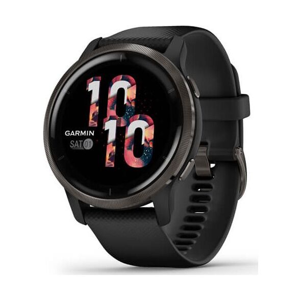 Zegarek sportowy Garmin Venu 2 Czarny  (010-02430-11)