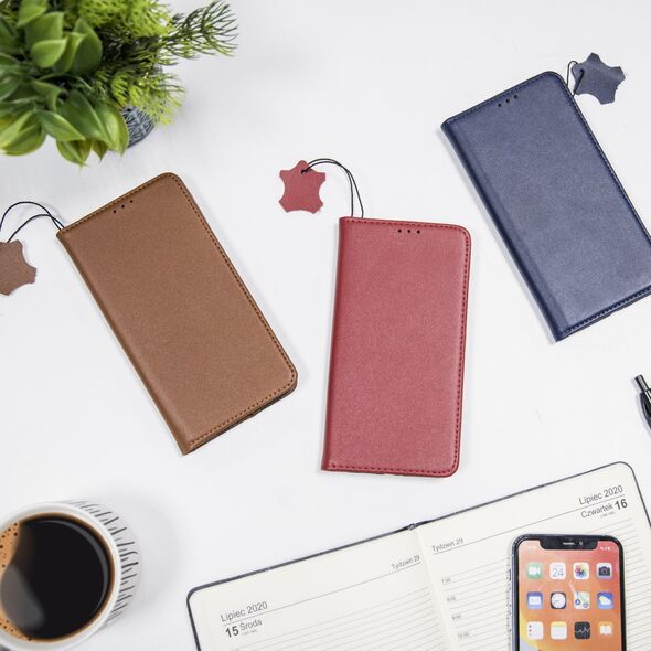 Genuine Leather Smart Pro for Xiaomi Redmi 14C 4G brown 5906961925381