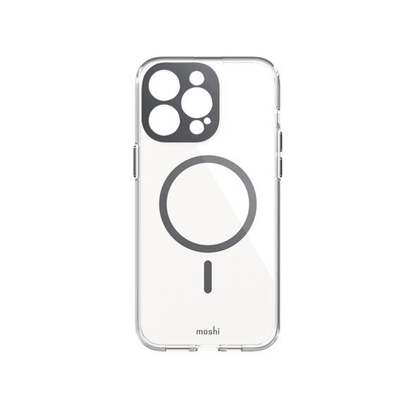 Moshi iGlaze MagSafe Apple iPhone 15 Pro Max (Meteorite Gray)