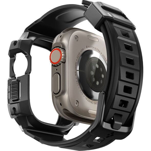 Spigen Spigen Rugged Armor Pro – Pasek z obudową do Apple Watch Ultra 49 mm (Czarny)