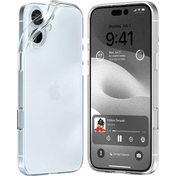 Vega MERCURY JELLY CLEAR DO IPHONE 16 PLUS TRANSPARENT>