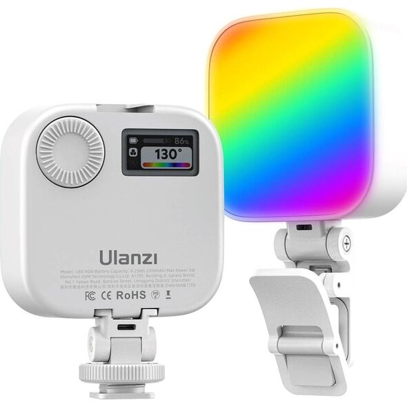 Lampa studyjna Ulanzi Ulanzi U60 Lampa LED panelowa z akumulatorem, RGB WB (2500 K - 9000 K)