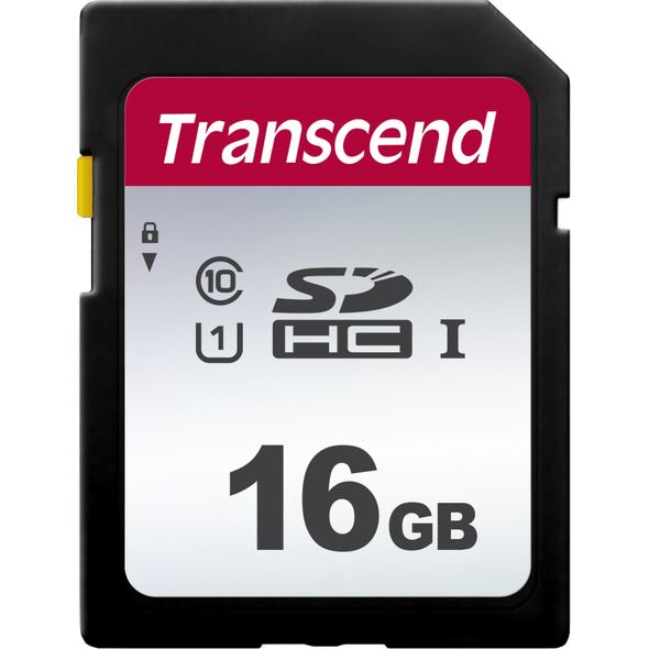 Karta Transcend 300S SDHC 16 GB Class 10 UHS-I/U1  (TS16GSDC300S)