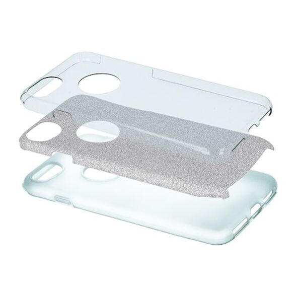 Glitter 3in1 for Samsung Galaxy A16 4G / A16 5G silver 5906961923905