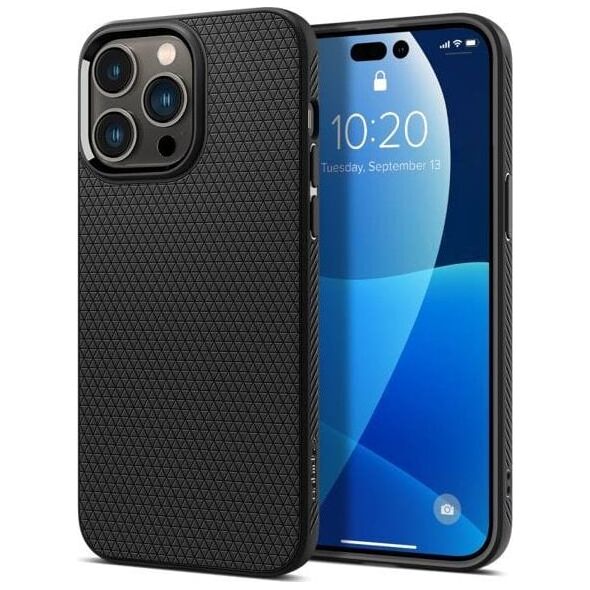 Spigen Spigen Liquid Air iPhone 14 Pro czarny/matte black ACS04957