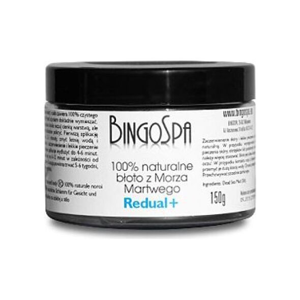 BingoSpa Maska błotna do twarzy i ciała - Redual+ 150g