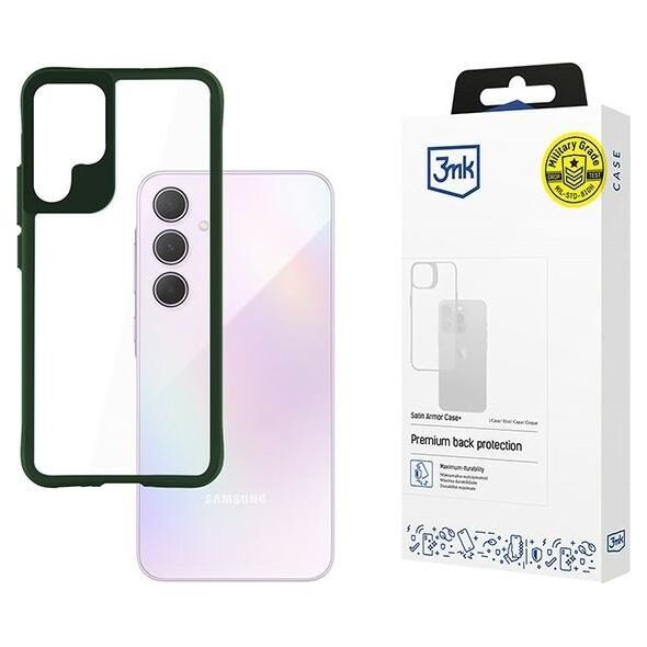3MK Samsung Galaxy A35 5G - 3mk Satin Armor Case+ Green