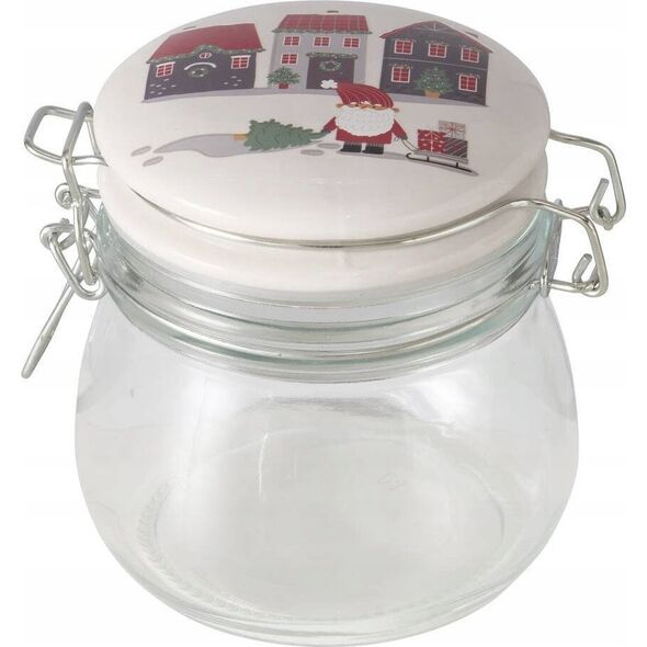 Βάζο Boltze με πορσελάνινο καπάκι MONTI, 450 ml 14165519 5902973444179